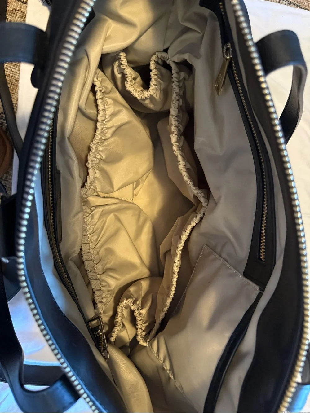 Mina Baie Black Nylon Amelia Bag